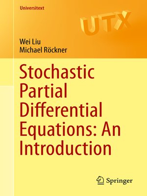 cover image of Stochastic Partial Differential Equations